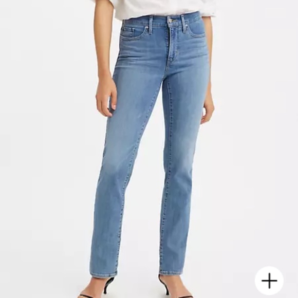 Levi’s 314 SHAPING STRAIGHT WOMEN'S JEANS - Picture 8 of 9